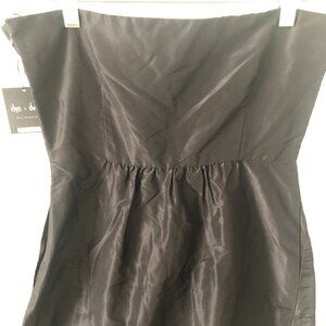 Rhys Dwfen Womens Dress Size 6 Black Silk Blend Sleeveless